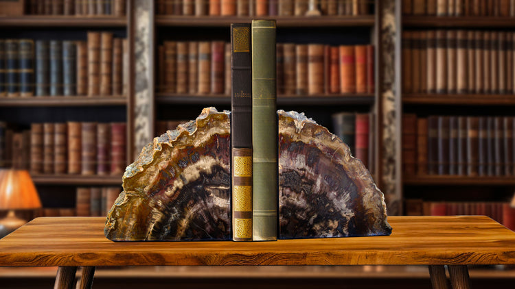 Gem Decor® Bookends. Luxury Home Decor
