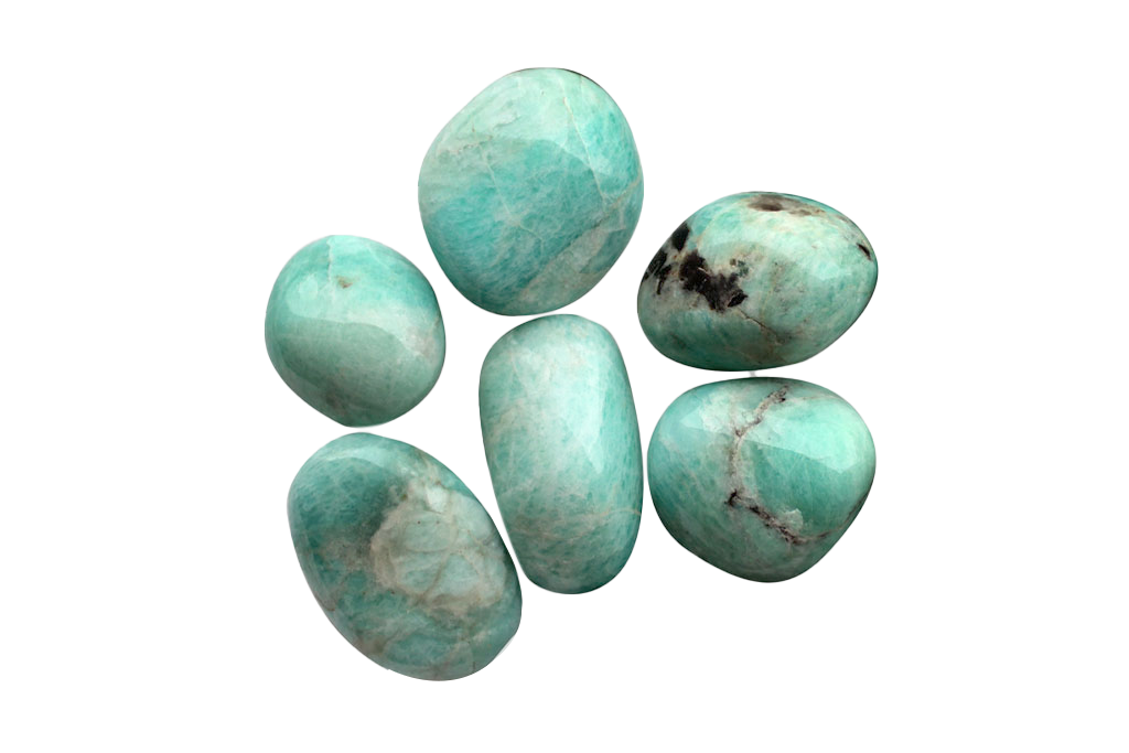 Amazonite Gallets - 1 lb Bag