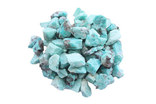 Amazonite Gem Decor Rough. Interior and Exterior application