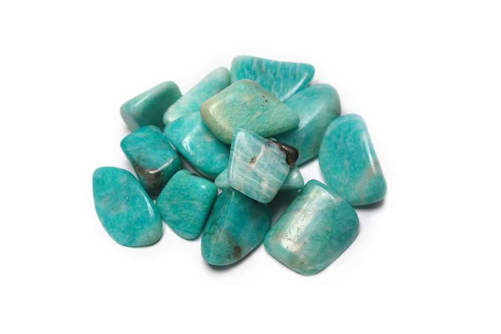Amazonite Tumble Stones | 1 Lb Bag | 30-45mm