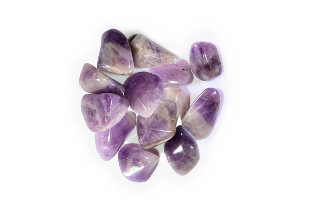 Amethyst Tumble Stones | 1 Lb Bag | 30-45mm