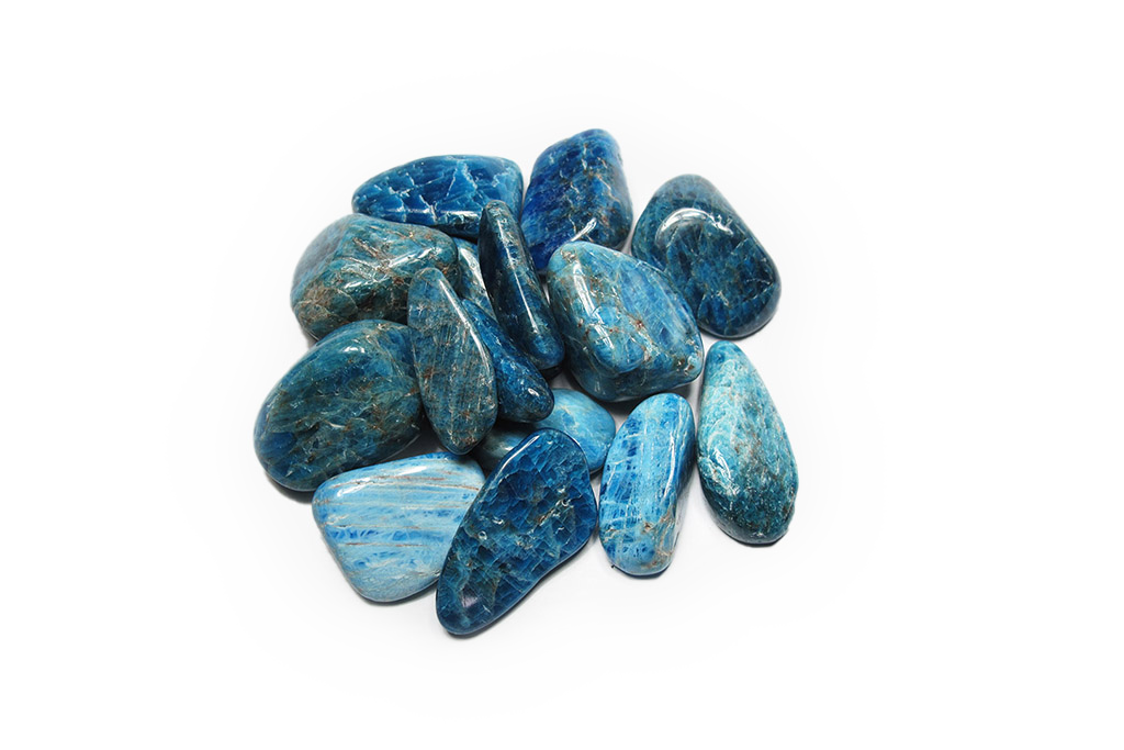 Apatite Tumble Stones | 1 Lb Bag | 30-45mm