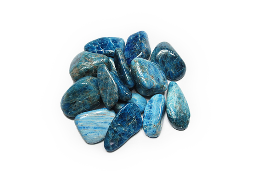 Apatite Tumble Stones. Interior home decoration. Luxury Modern decoration