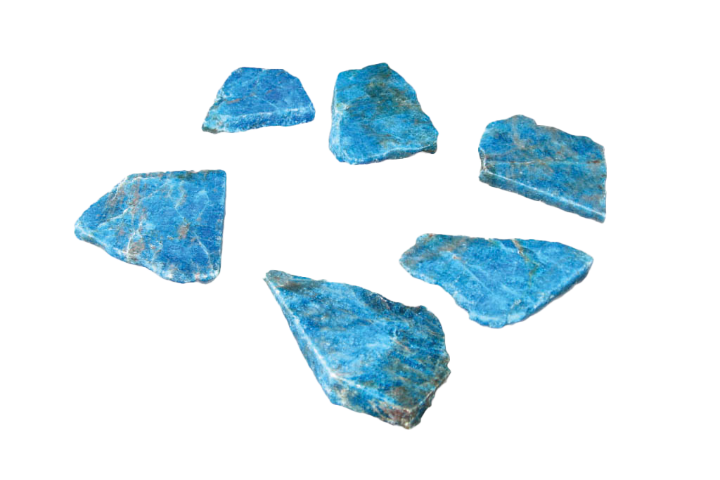 Apatite Polished One Face - 1 lb Bag