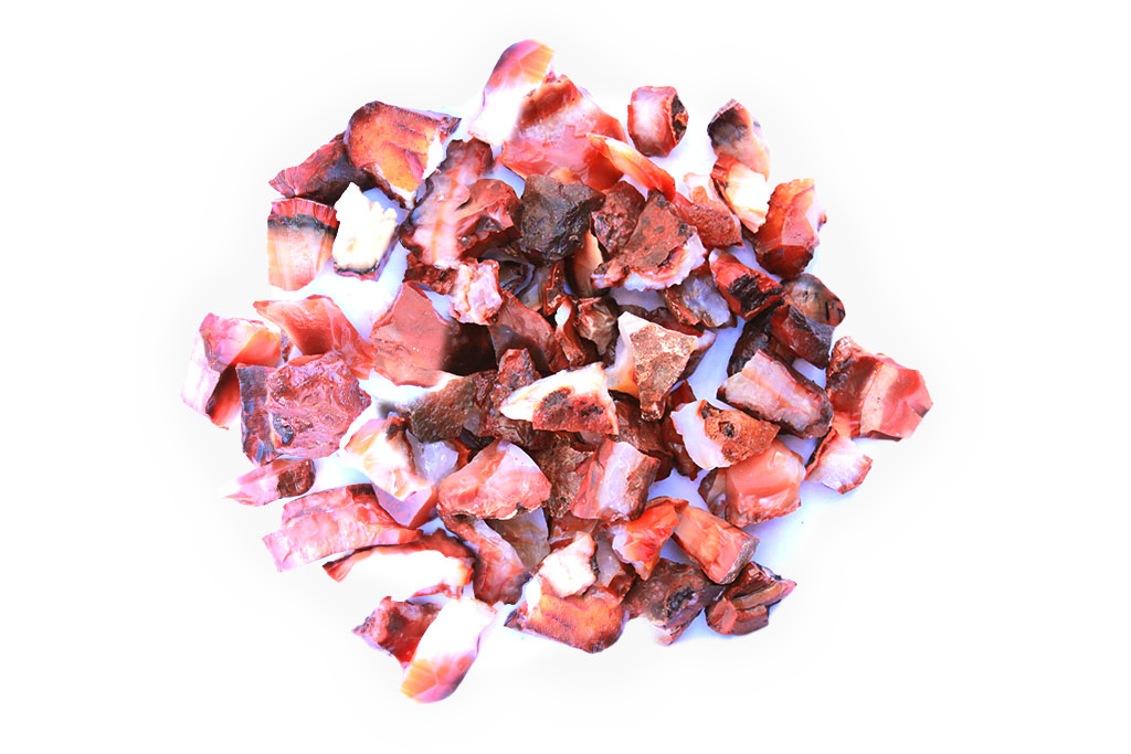 Carnelian Gem Decor Rough | 3 Lb Bags