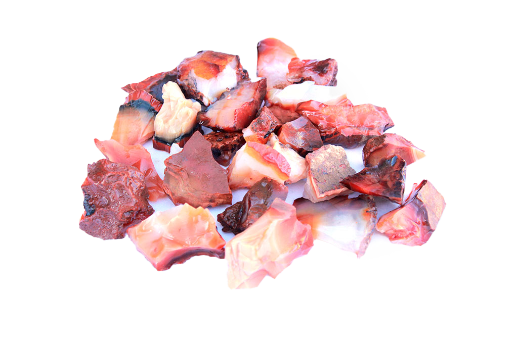 Carnelian Gem Decor Rough | 3 Lb Bags