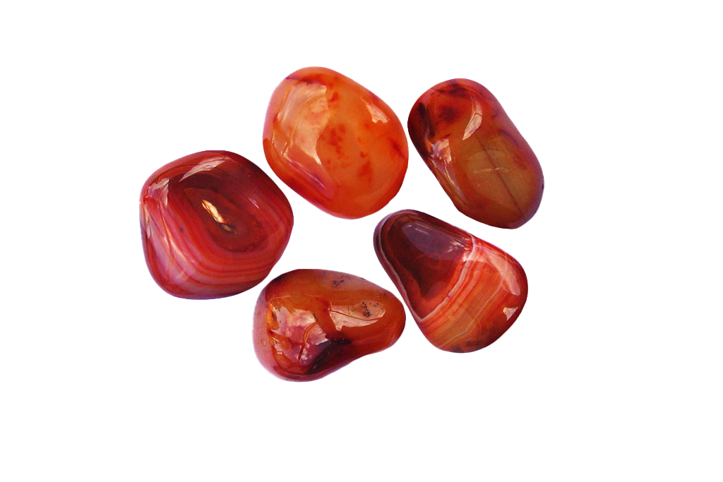 Carnelian Gallets - 1 lb Bag