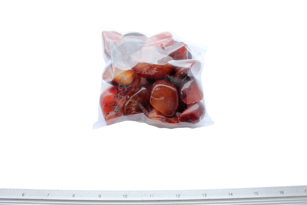 Carnelian Tumble Stones | 1 Lb Bag | 20-30mm