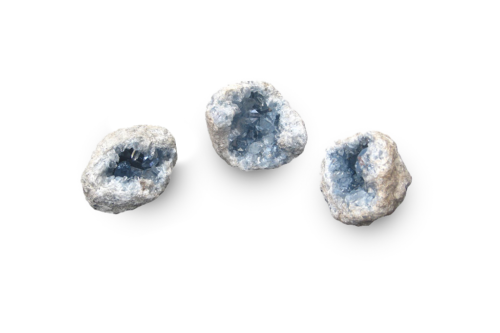 Celestite Geodes - First Quality