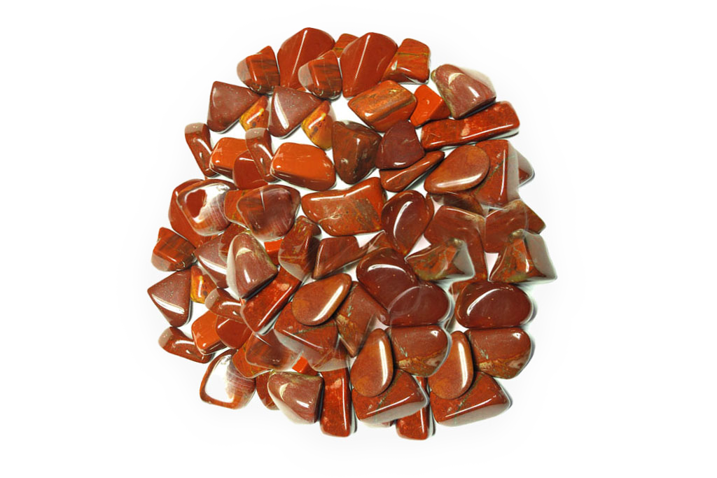 Chestnunt Jasper Tumble Stones | 1 Lb Bag | 20-30mm