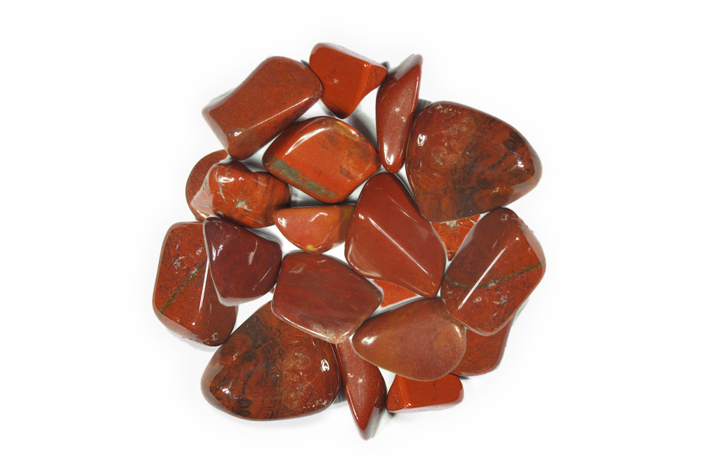 Chestnut Jasper Tumble Stones | 1 Lb Bag | 30-45mm