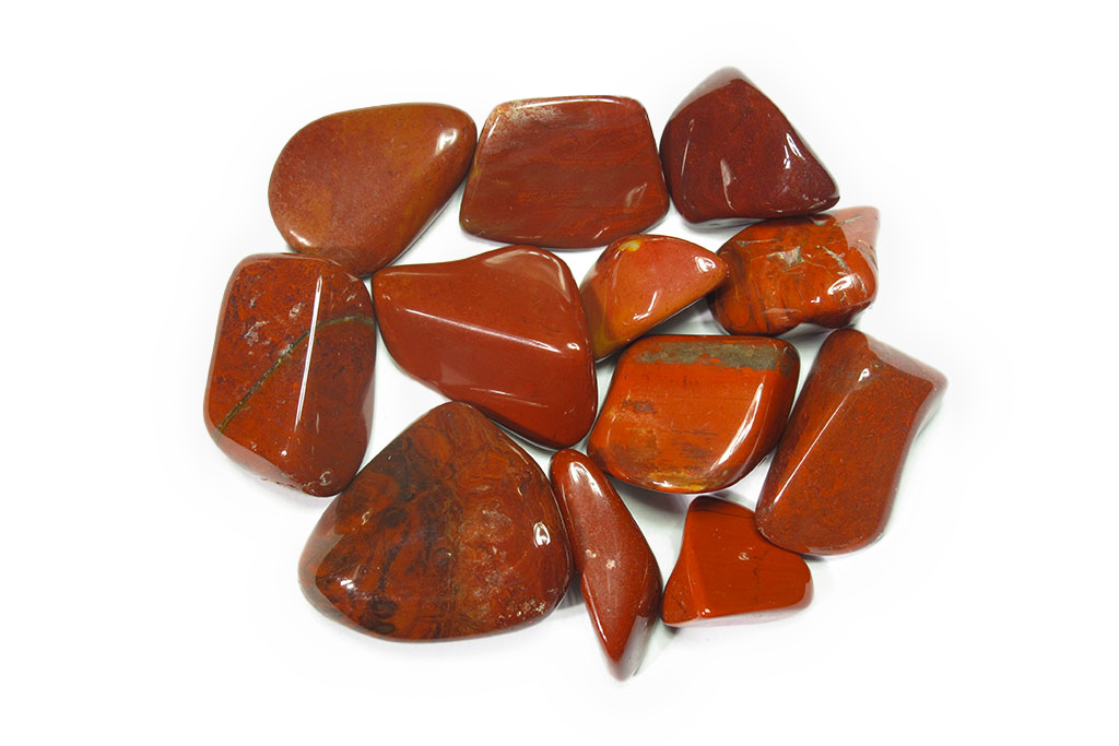 Chestnut Jasper Tumble Stones | 1 Lb Bag | 30-45mm