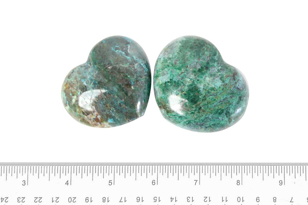 Chrysocolla Decorative Heart. Luxury and modern home decor. Gift idea items