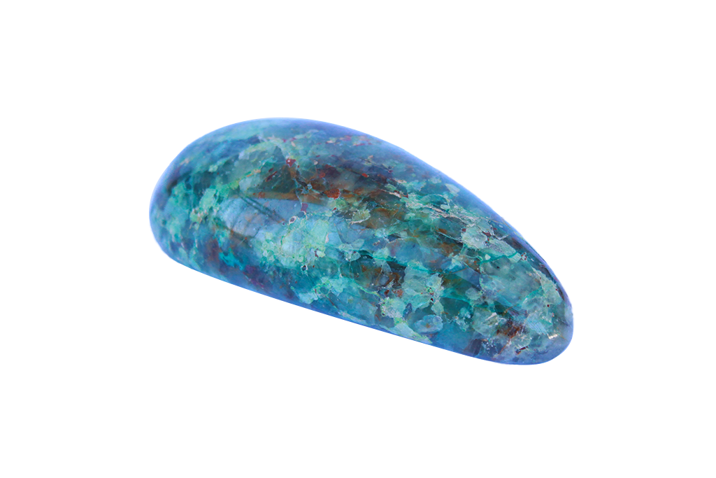 Chrysocolla Round Massage Gemstone