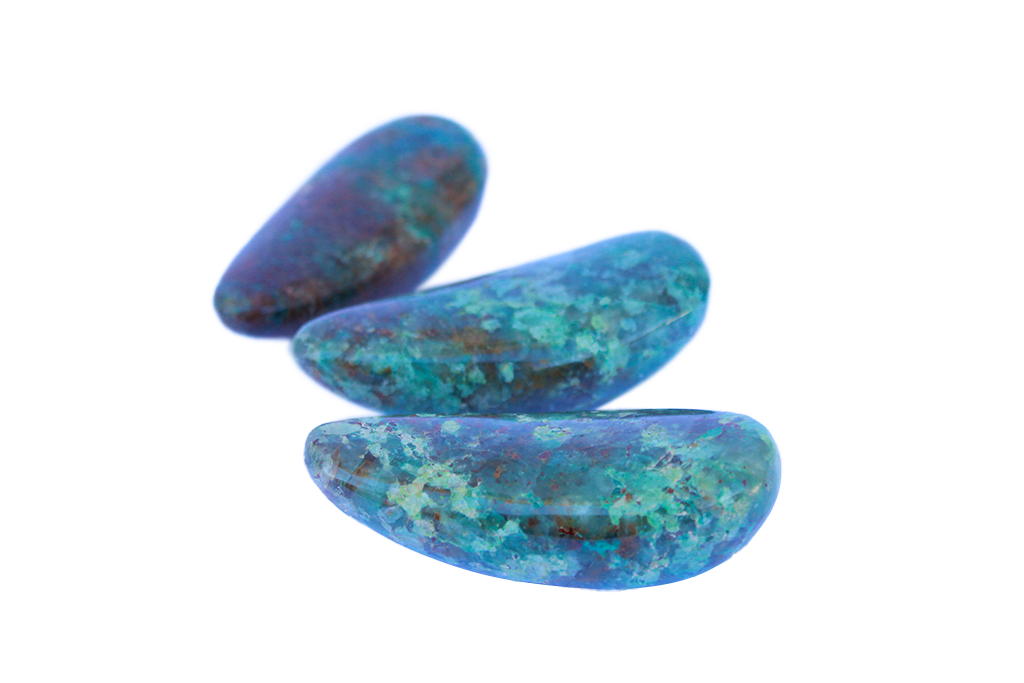 Chrysocolla Round Massage Gemstone