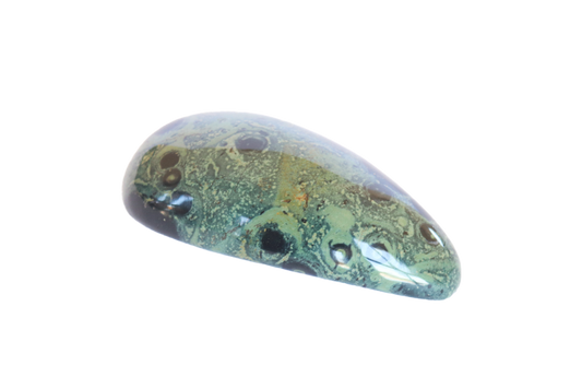 Crocodile Jasper Round Massage Tool
