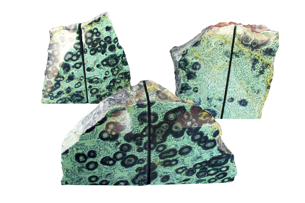 Crocodile Jasper Bookends 1-3 Kg