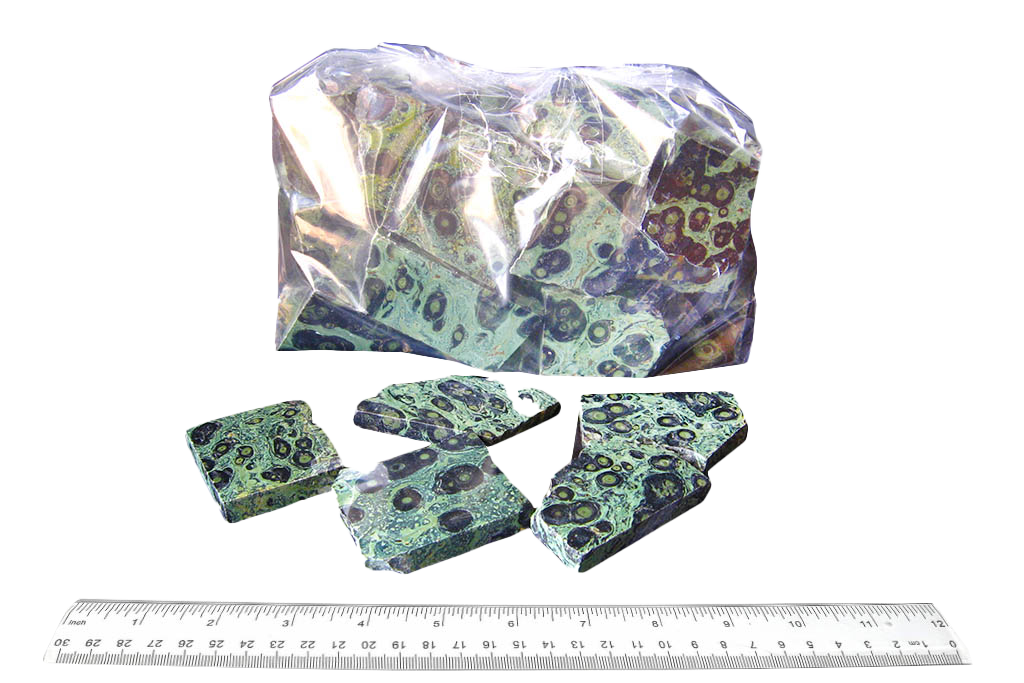 Crocodile Jasper Polished One Face