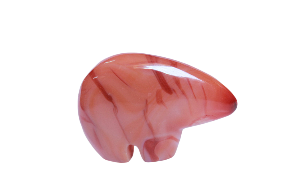 Gem Decor® Handmade Carnelian Bear Carvings - Luxury Decoration and gift