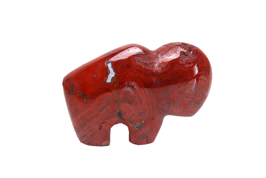 Gem Decor® Chestnut Jasper Buffalo Carvings - Luxury Decoration and gift