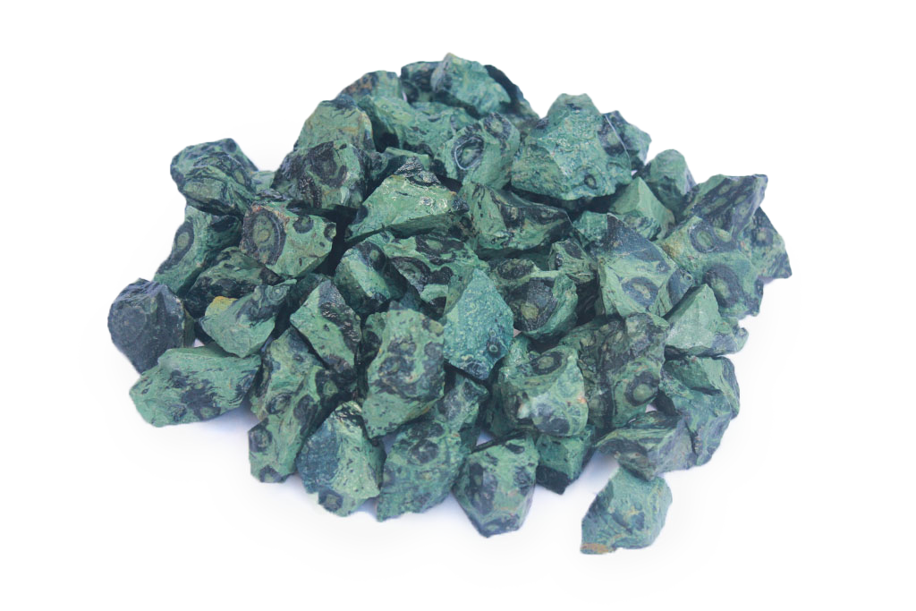 Crocodile Jasper Gem Decor Rough. Interior and Exterior application