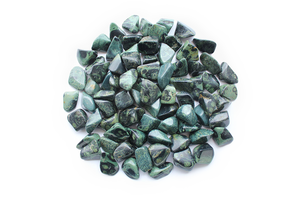 Crocodile Jasper Tumble Stones. Interior home decoration. Luxury Modern decoration
