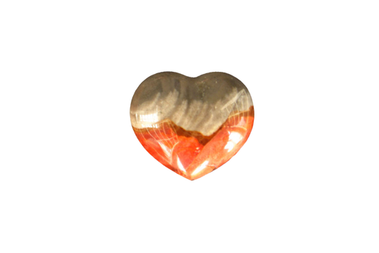 Desert Jasper Handmade Jewelry Heart Carvings. Gift or Decorative items