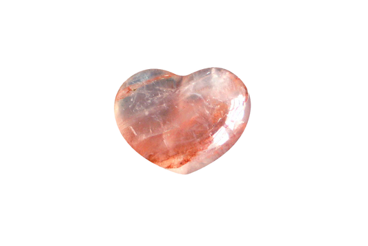 Fire Quartz Handmade Jewelry Heart Carvings. Gift or Decorative items