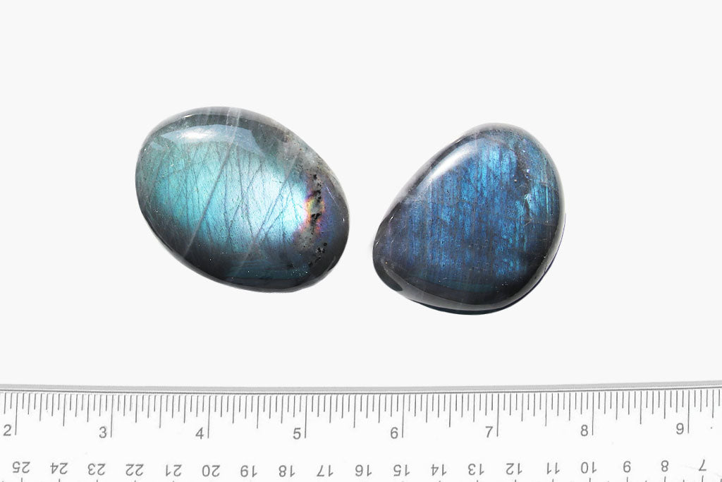 Labradorite - Peacock Blue - Gallets - 1 lb Bag