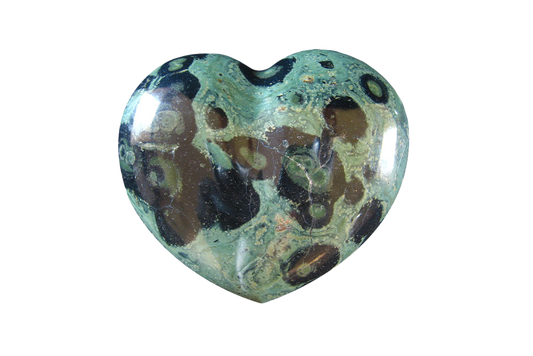 Crocodile Jasper Large Decorative Heart