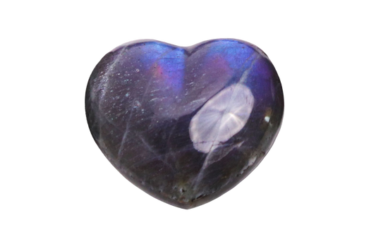 Fire Labradorite Heart Carvings. Luxury and modern home decor. Gift idea items