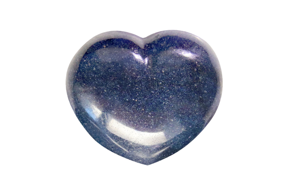 Lazulite Large Decorative Heart