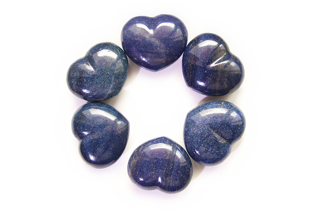 Lazulite Large Decorative Heart
