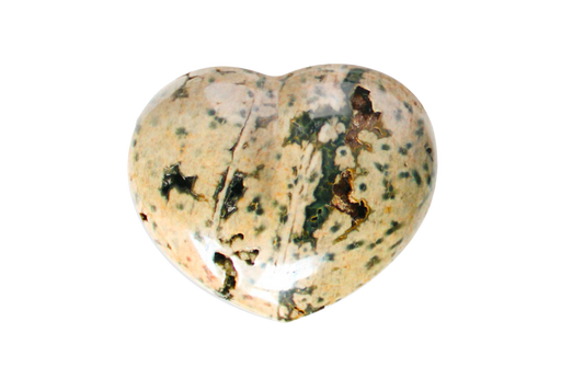 Sea Jasper Heart Carvings. Luxury and modern home decor. Gift idea items