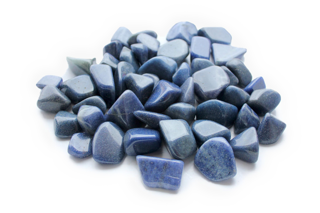 Lazulite Tumble Stones | 1 Lb Bag | 20-30mm