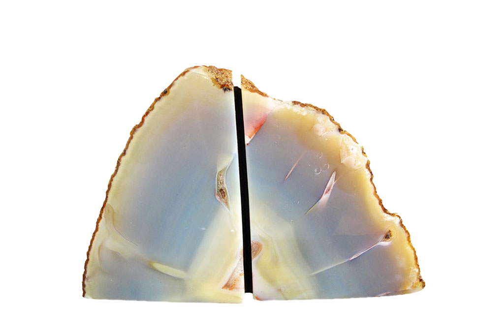 Gem Decor Agate Bookends 1-3kg