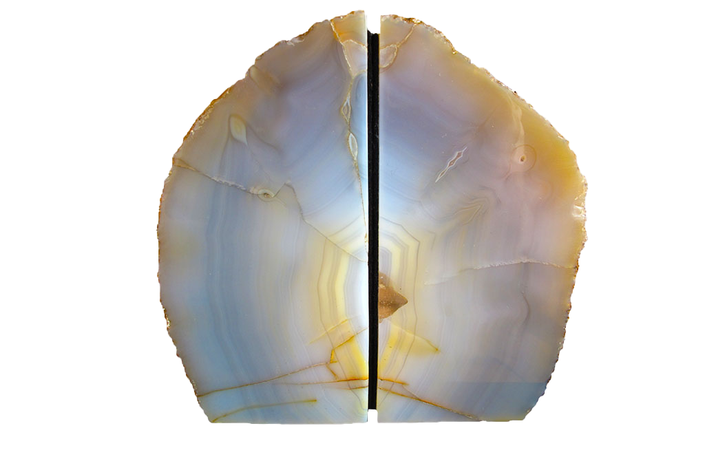 Gem Decor Agate Bookends 3-5kg