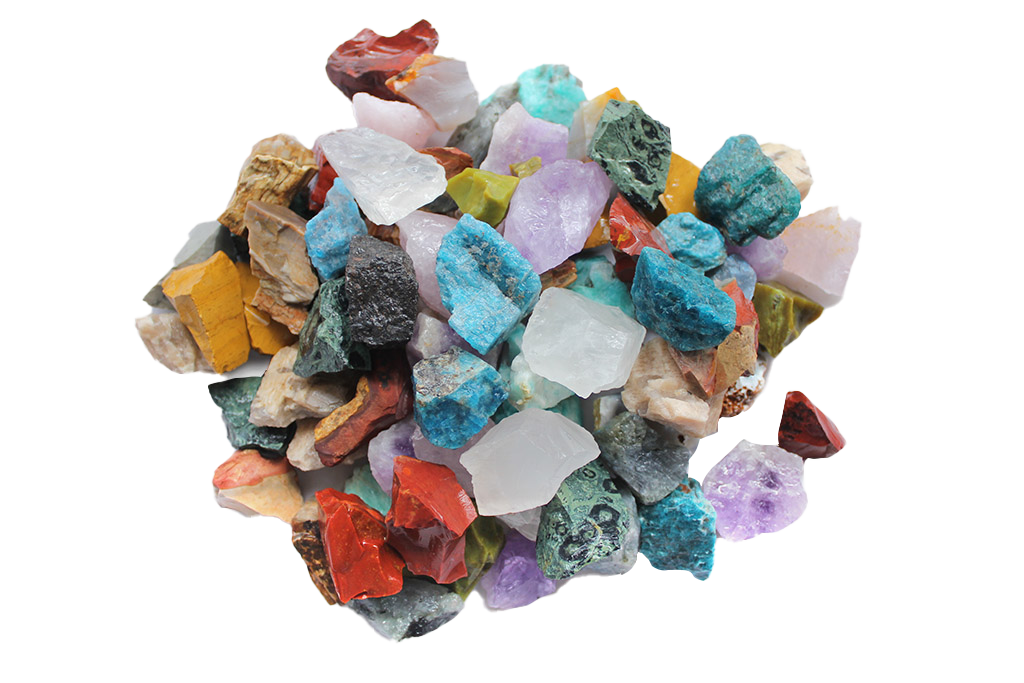 Mixed Gem Decor Rough | 3 Lb Bags