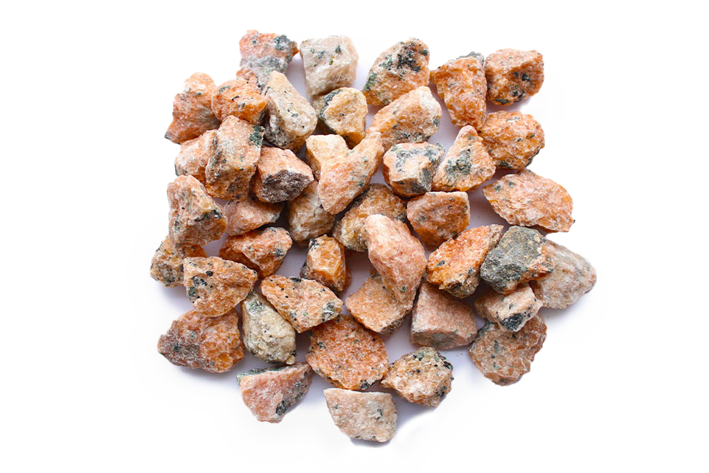 Orange Calcite Gem Decor Rough | 3 Lb Bags