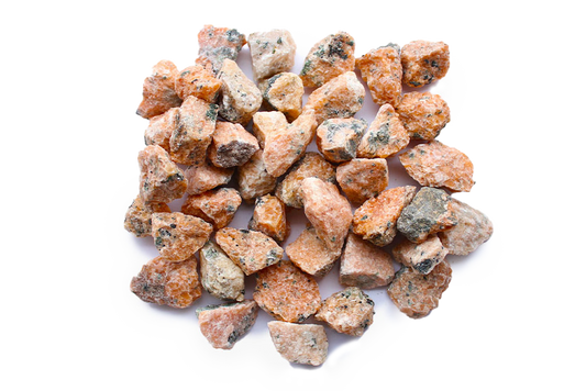 Orange Calcite Gem Decor Rough. Interior and Exterior application