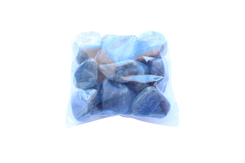 Peacock Blue Labradorite Tumble Stones | 1 Lb Bag | 20-30mm