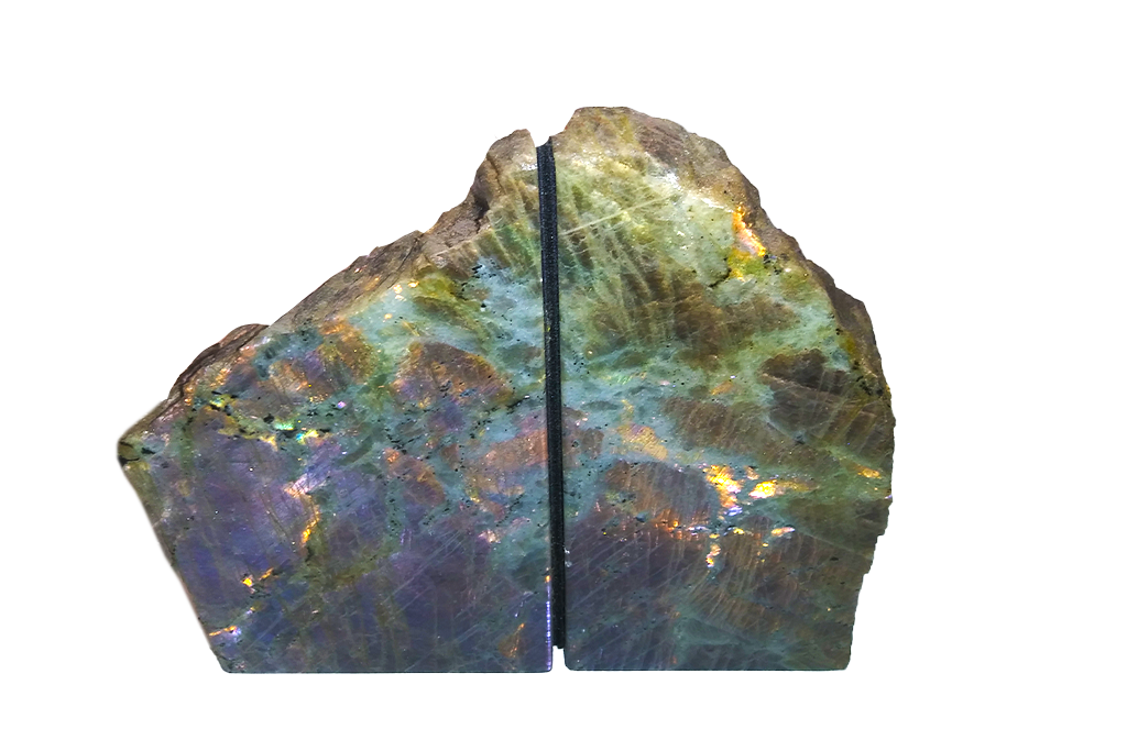 Labradorite Bookends