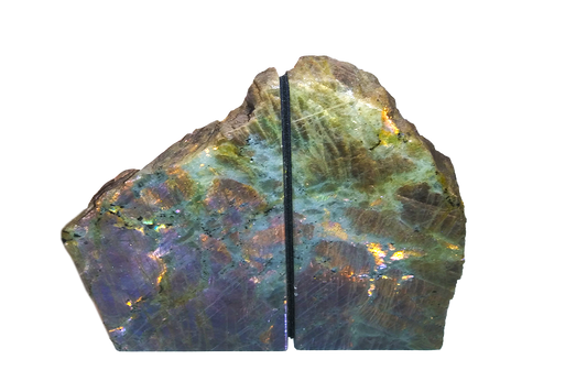 Labradorite Bookends