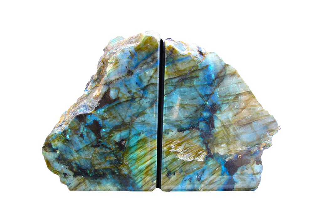 Labradorite Bookends - #1 Quality