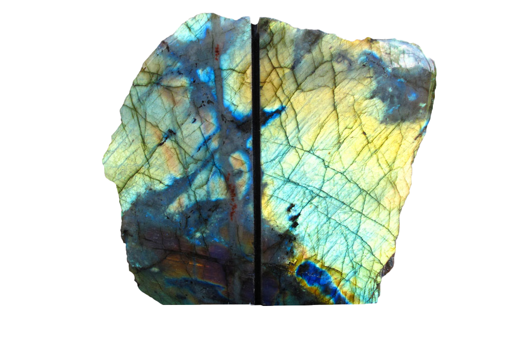 Labradorite Bookends - #1 Quality - 3-5 kg