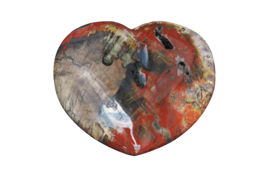 Petrified Wood Large Heart carvings. Luxury Home Decor. Gift item