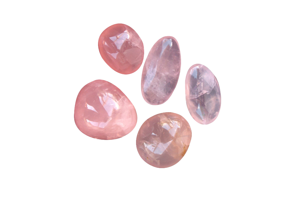 Rose Quartz Gallets - 1 lb Bag