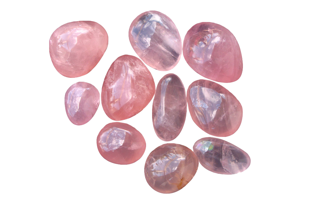 Rose Quartz Gallets - 1 lb Bag