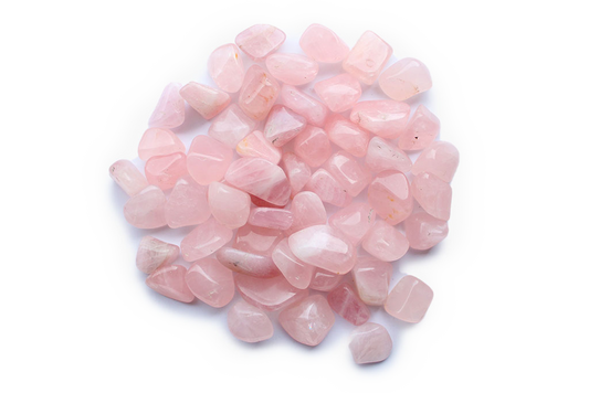 Rose Quartz Tumble Stones | 1 Lb Bag | 20-30mm