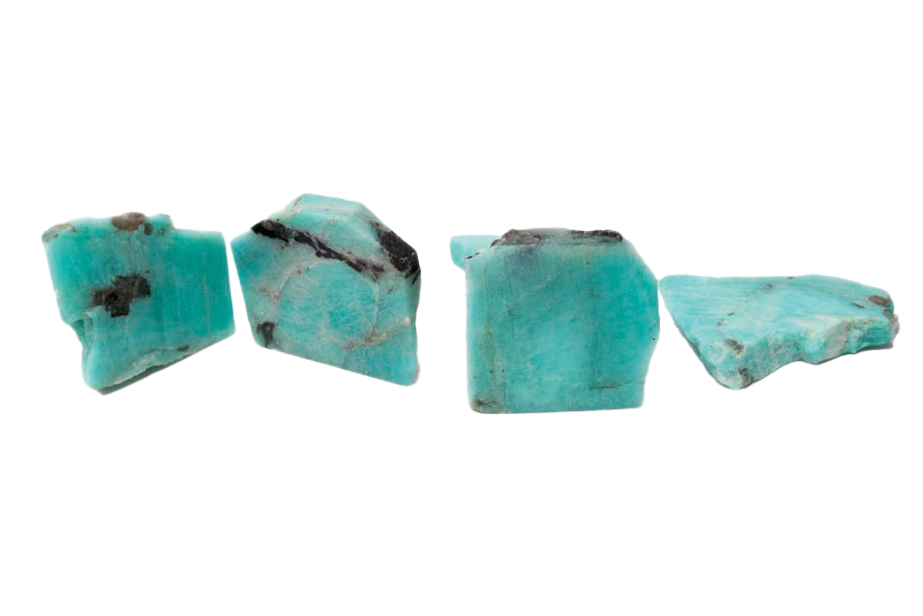 Amazonite Polished One Face - 1 lb Bag